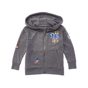 Chaser Boys  Zip-Up Hoodie, Grey